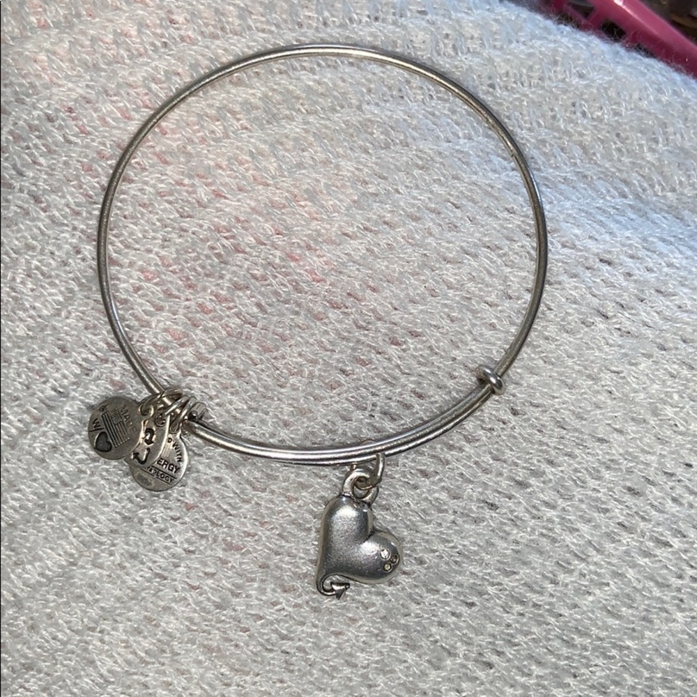 Alex and Ani heart bracelet